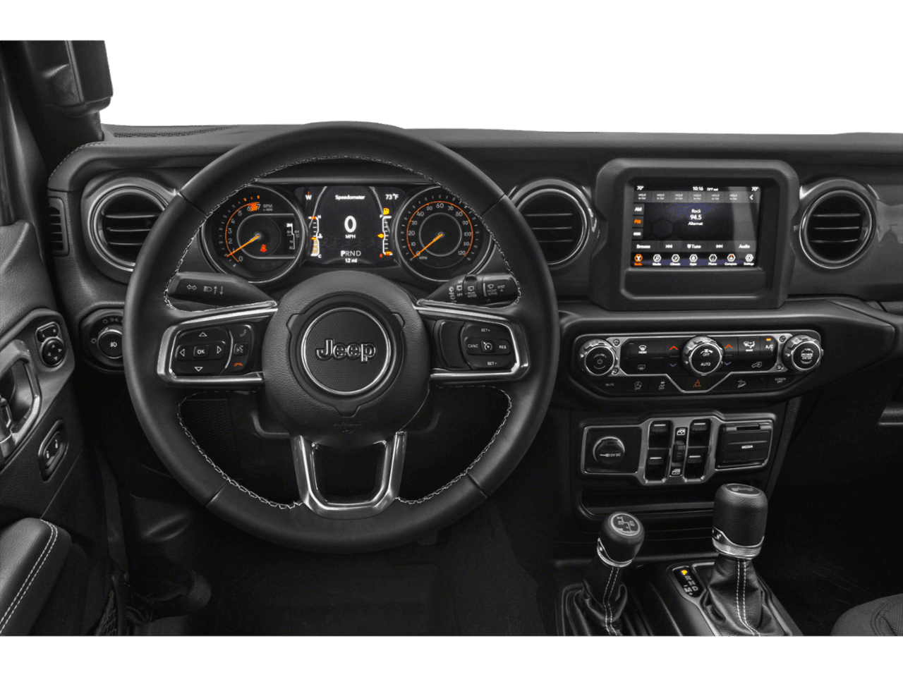 2021 Jeep Wrangler Unlimited Sahara - Interior Drivers Dash