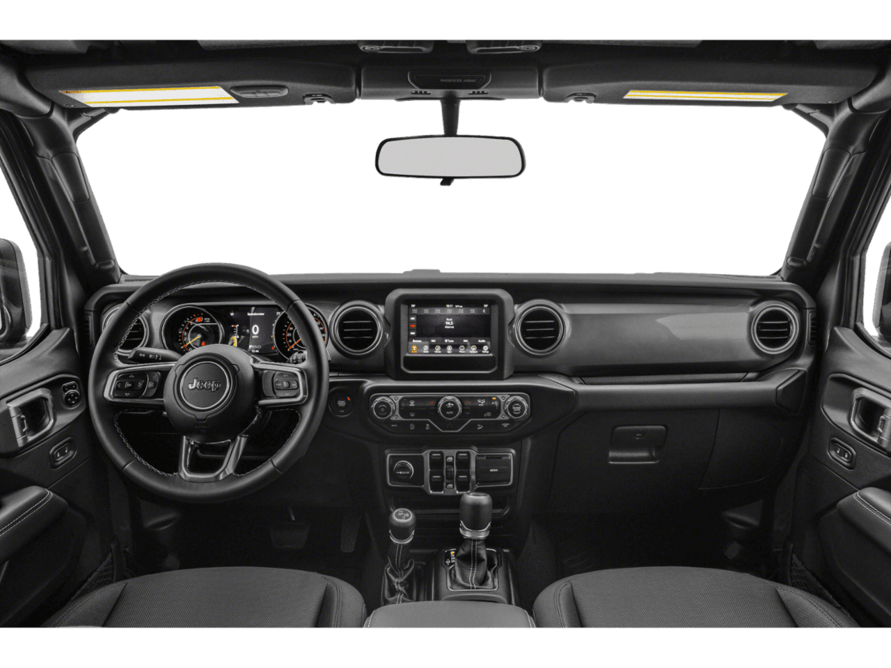 2021 Jeep Wrangler Unlimited Sahara Altitude - Interior Full Dash Basic