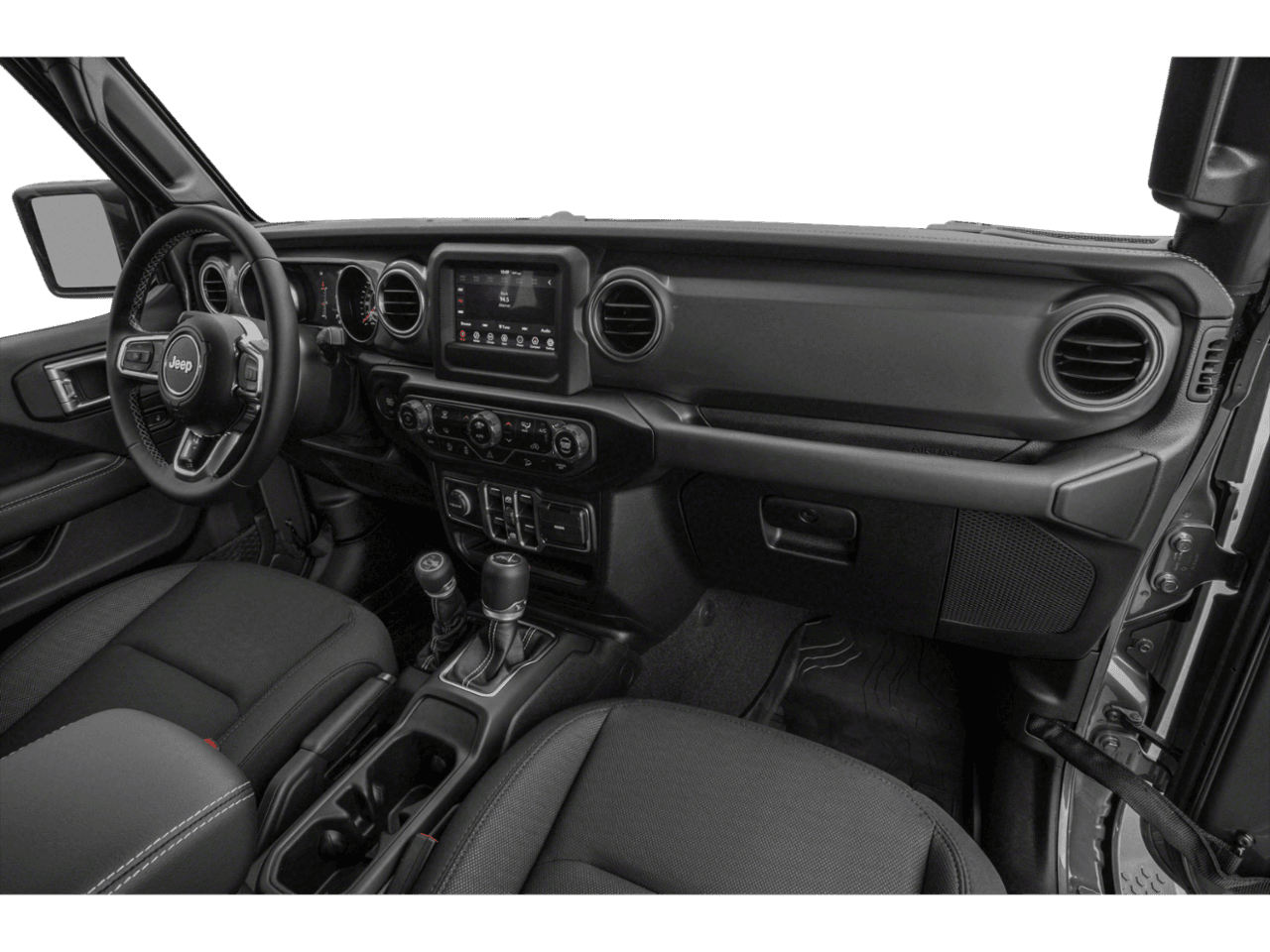 2021 Jeep Wrangler Unlimited Sahara High Altitude - Interior Passenger Dash