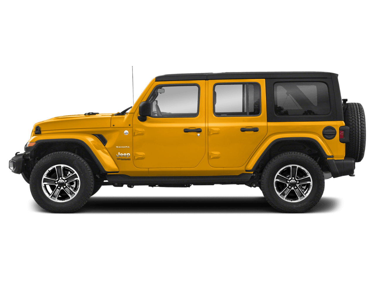 2021 Jeep Wrangler Unlimited Sahara High Altitude - Profile, facing to the left