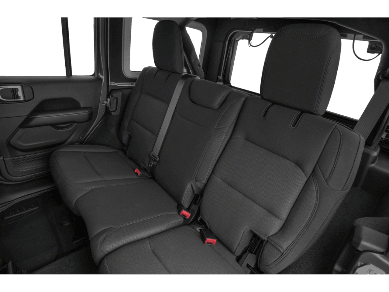 2021 Jeep Wrangler Unlimited Sahara High Altitude - Interior Rear seats