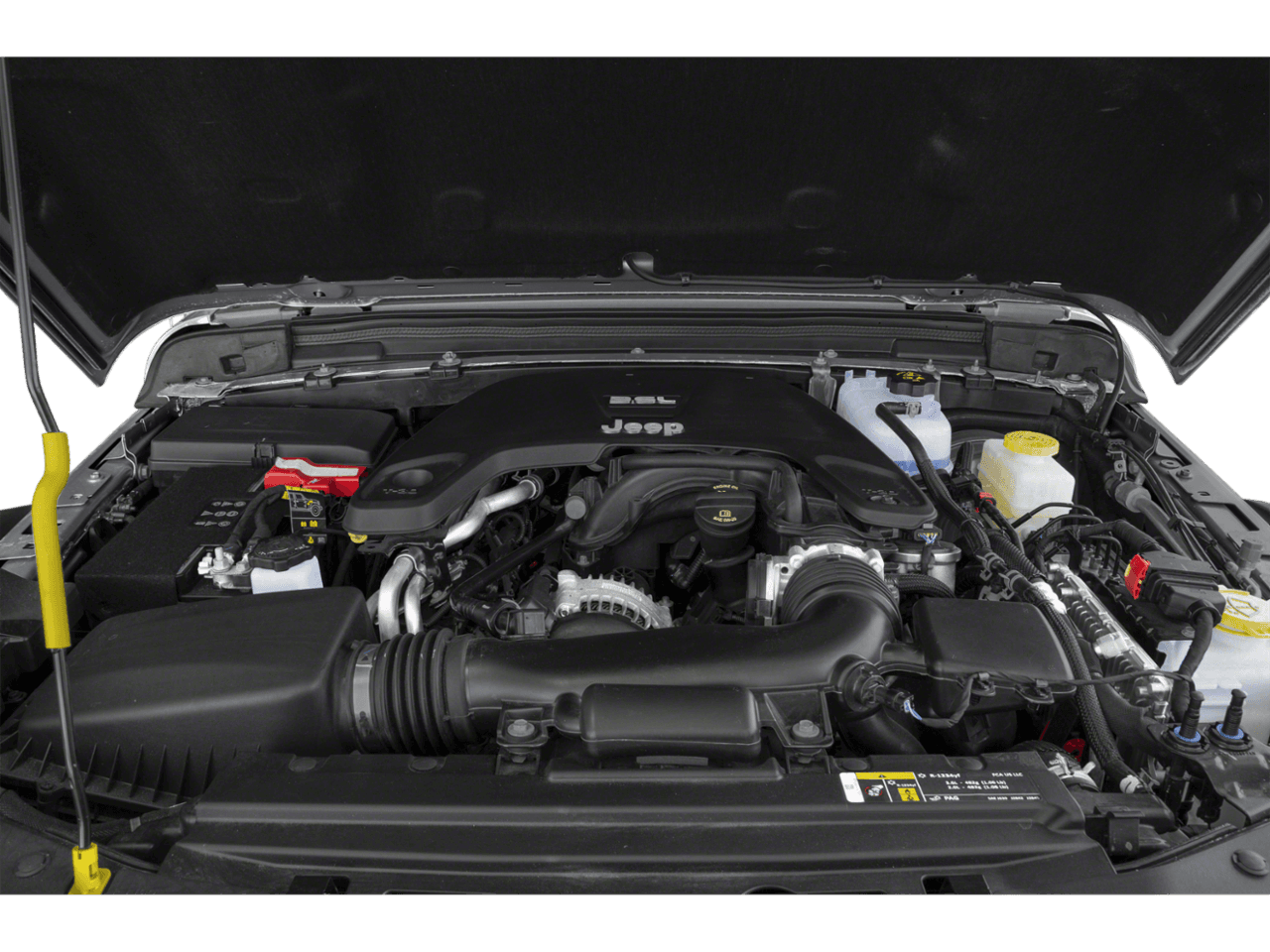 2021 Jeep Wrangler Unlimited Rubicon - Interior Engine Shot Feature