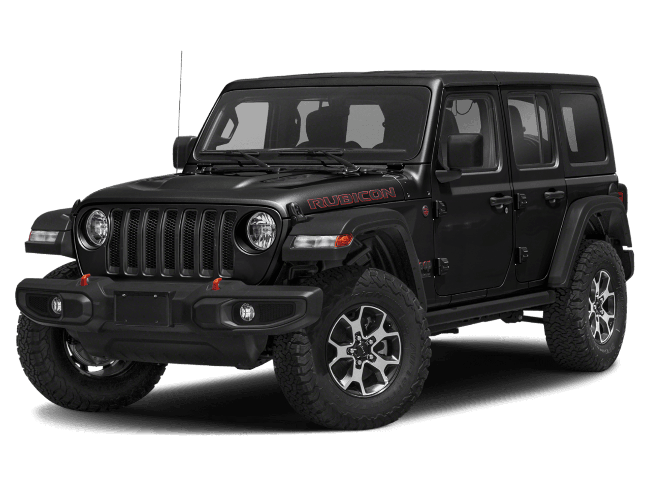 2021 Jeep Wrangler Unlimited Rubicon - Front 3/4, facing to the left