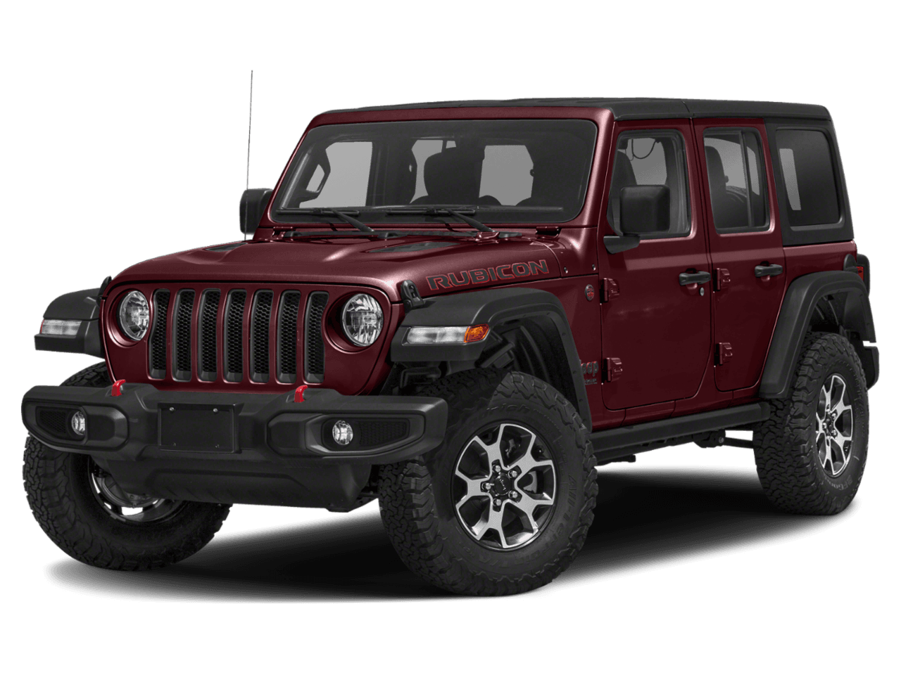 2021 Jeep Wrangler Unlimited Rubicon - Front 3/4, facing to the left