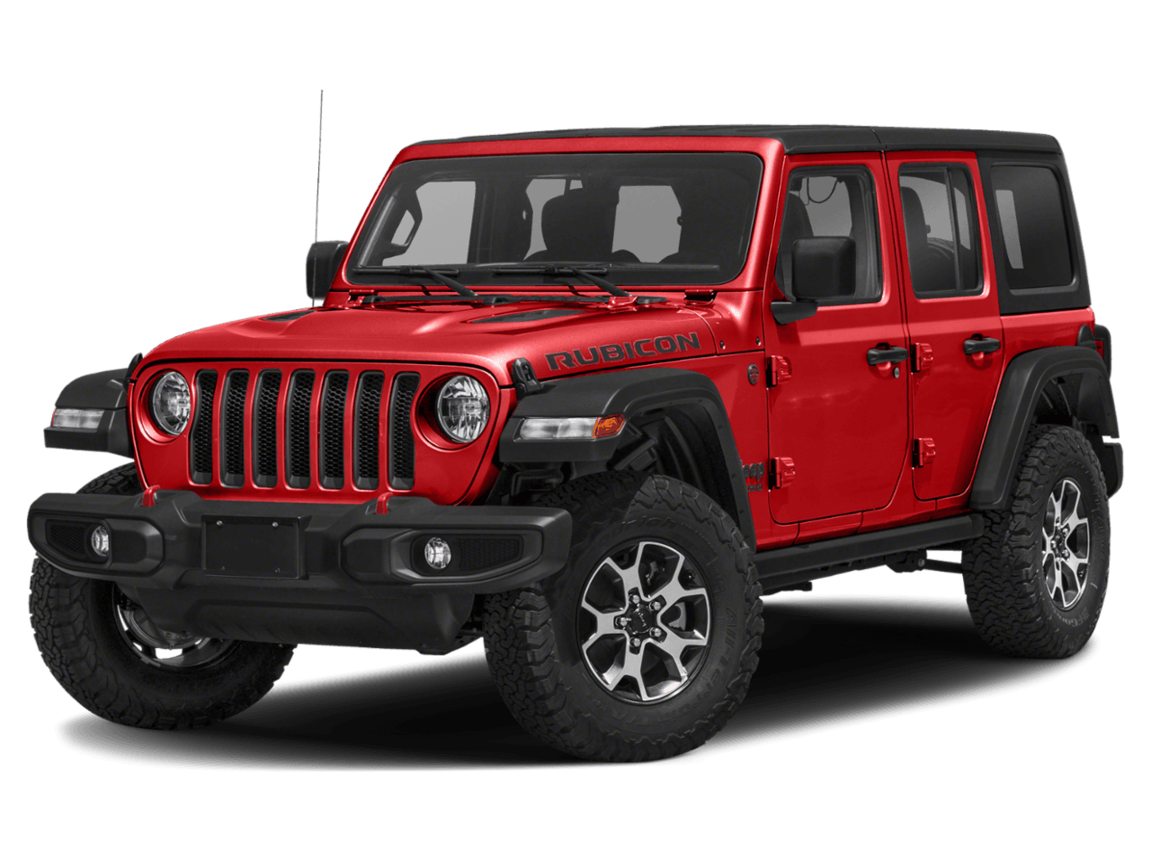 2021 Jeep Wrangler Unlimited Rubicon - Front 3/4, facing to the left