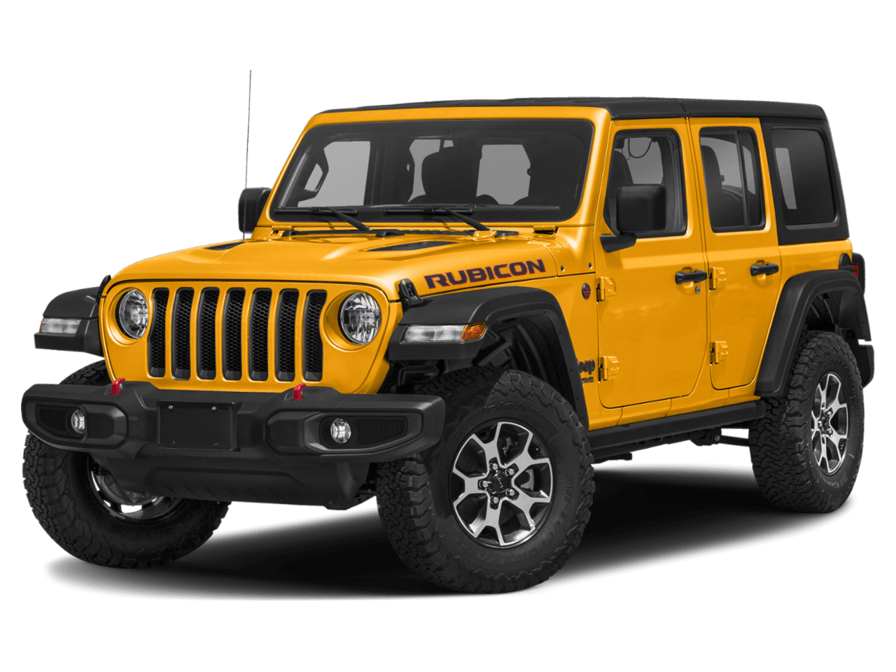 2021 Jeep Wrangler Unlimited Rubicon - Front 3/4, facing to the left