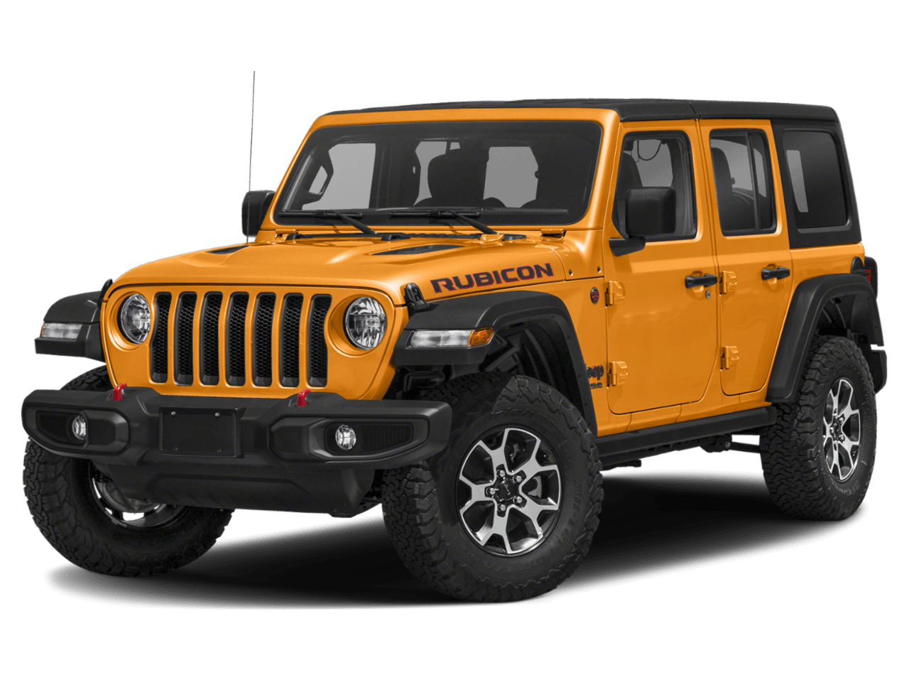 2021 Jeep Wrangler Unlimited Rubicon - Front 3/4, facing to the left