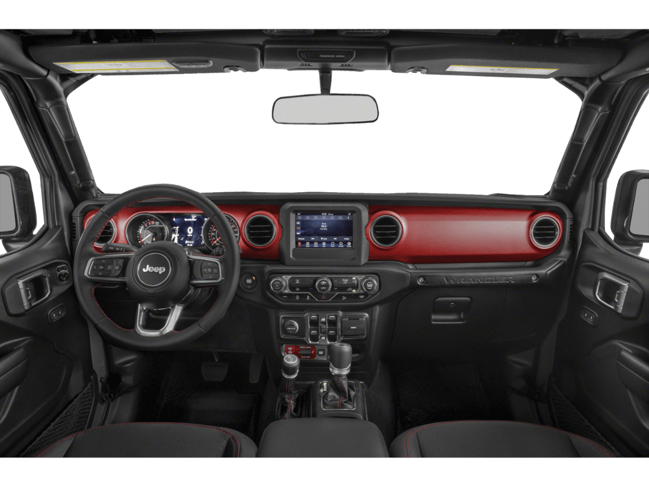 2021 Jeep Wrangler Unlimited Rubicon - Interior Full Dash Basic