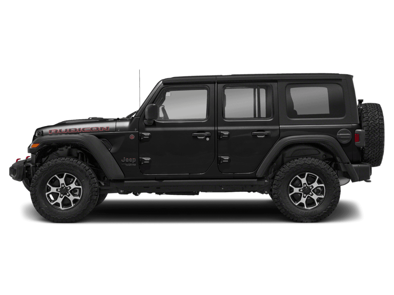 2021 Jeep Wrangler Unlimited Rubicon - Profile, facing to the left