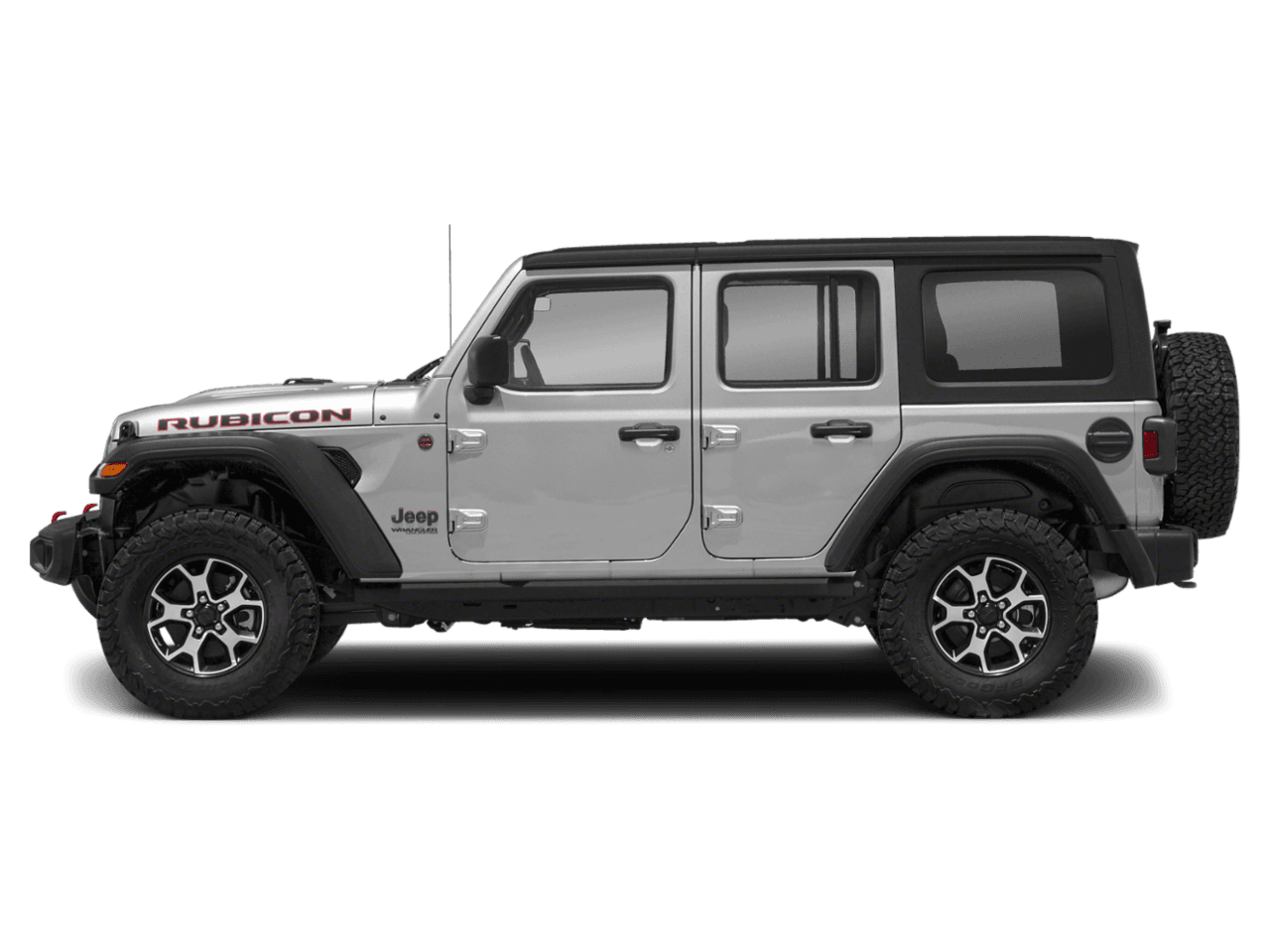 2021 Jeep Wrangler Unlimited Rubicon - Profile, facing to the left