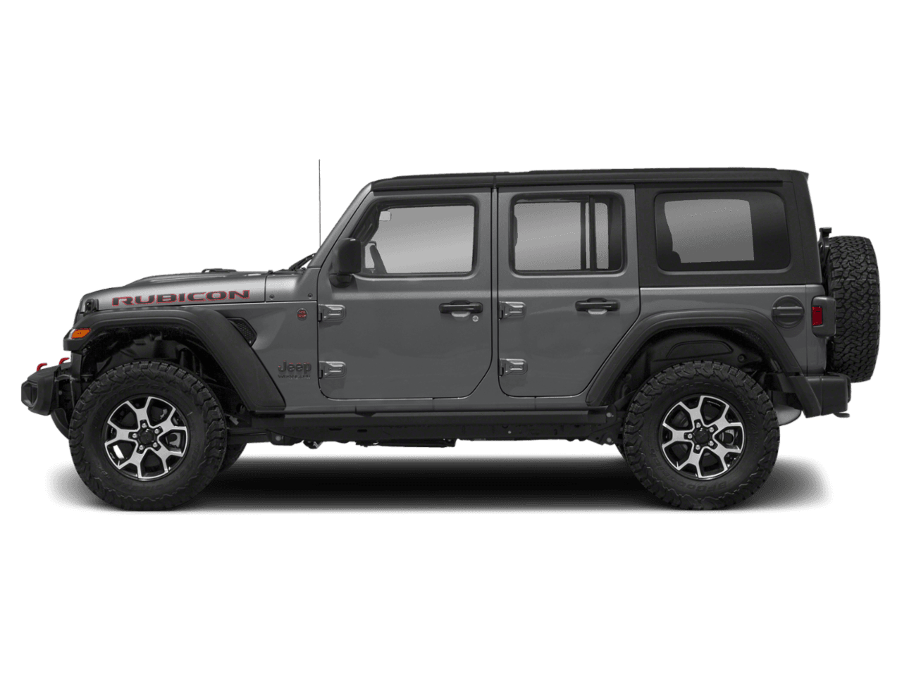 2021 Jeep Wrangler Unlimited Rubicon - Profile, facing to the left