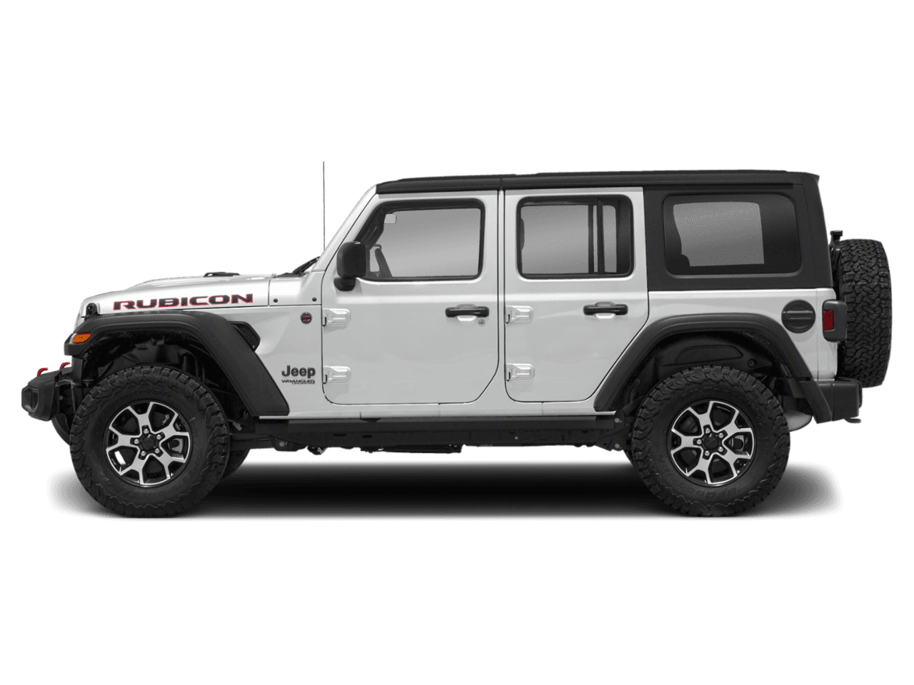 2021 Jeep Wrangler Unlimited Rubicon - Profile, facing to the left