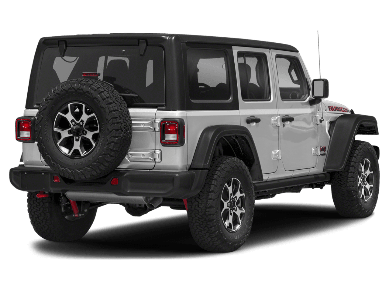 2021 Jeep Wrangler Unlimited Rubicon - Rear 3/4, facing to the right