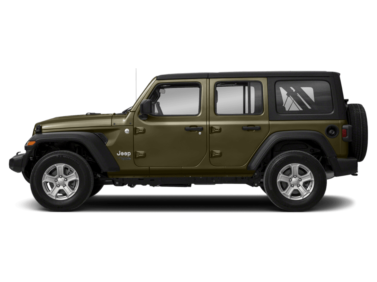 2021 Jeep Wrangler Unlimited 80th Anniversary - Profile, facing to the left