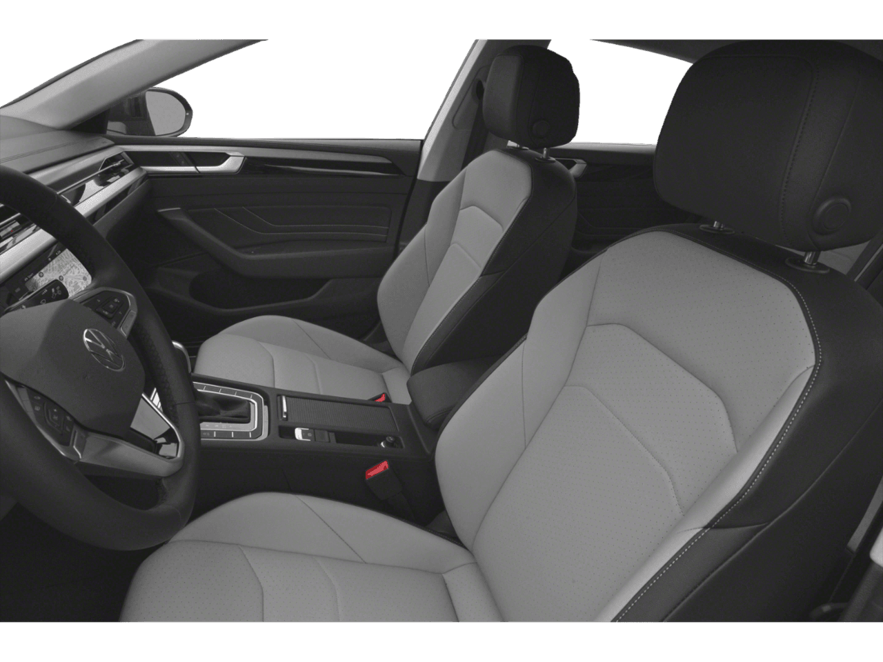 2021 Volkswagen Arteon SE - Interior Driver's Side with Door Open, Front Seat Feature