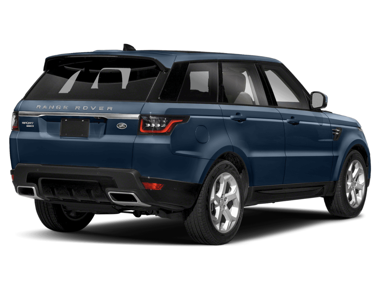 2021 Land Rover Range Rover Sport HSE Silver Edition - Rear 3/4, facing to the right