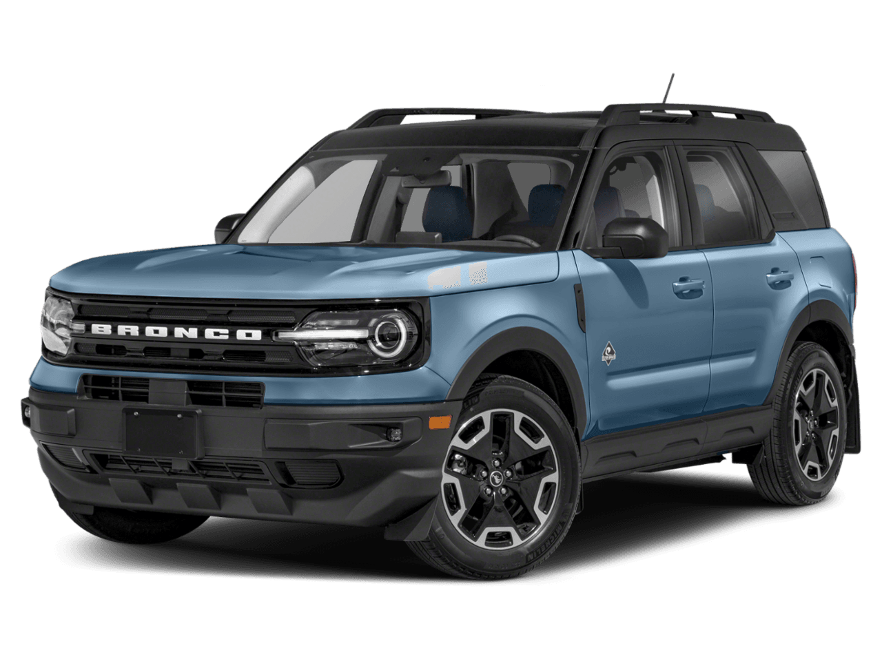 2021 Ford Bronco Sport Outer - Front 3/4, facing to the left