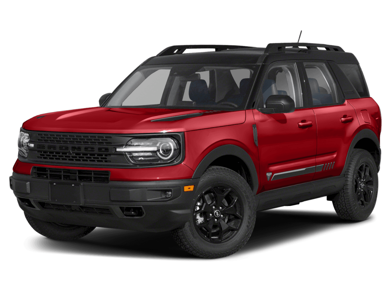 2021 Ford Bronco Sport First - Front 3/4, facing to the left