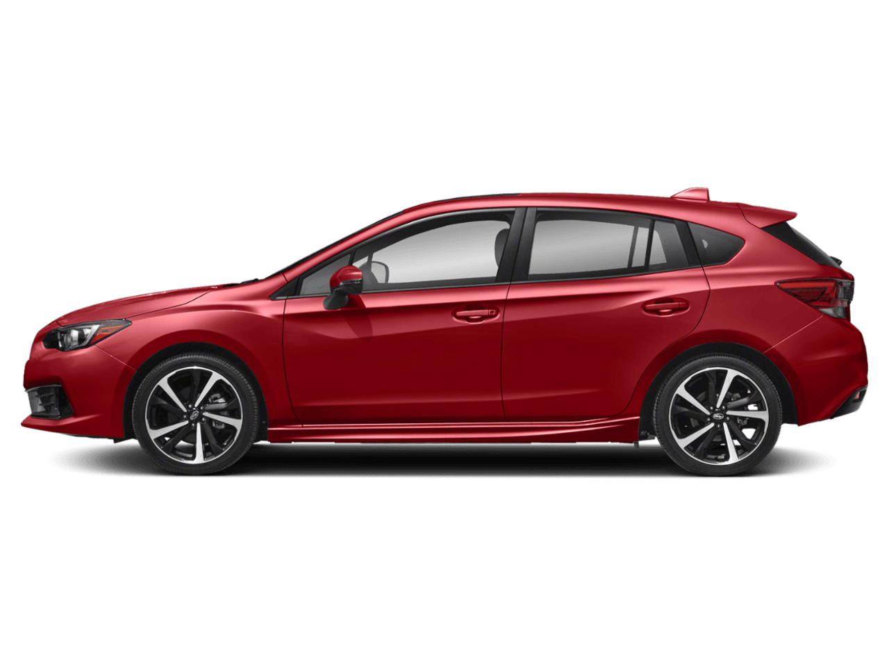 2021 Subaru Impreza Sport - Profile, facing to the left