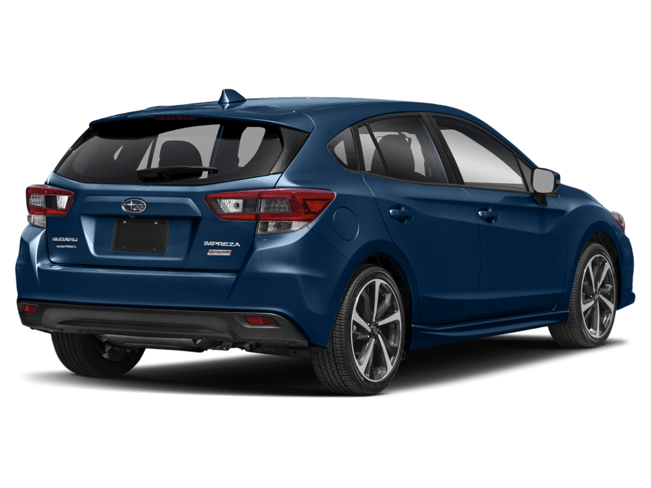 2021 Subaru Impreza Sport - Rear 3/4, facing to the right