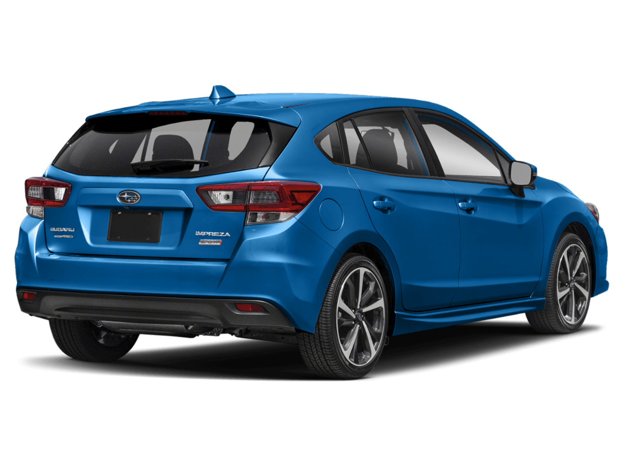 2021 Subaru Impreza Sport - Rear 3/4, facing to the right