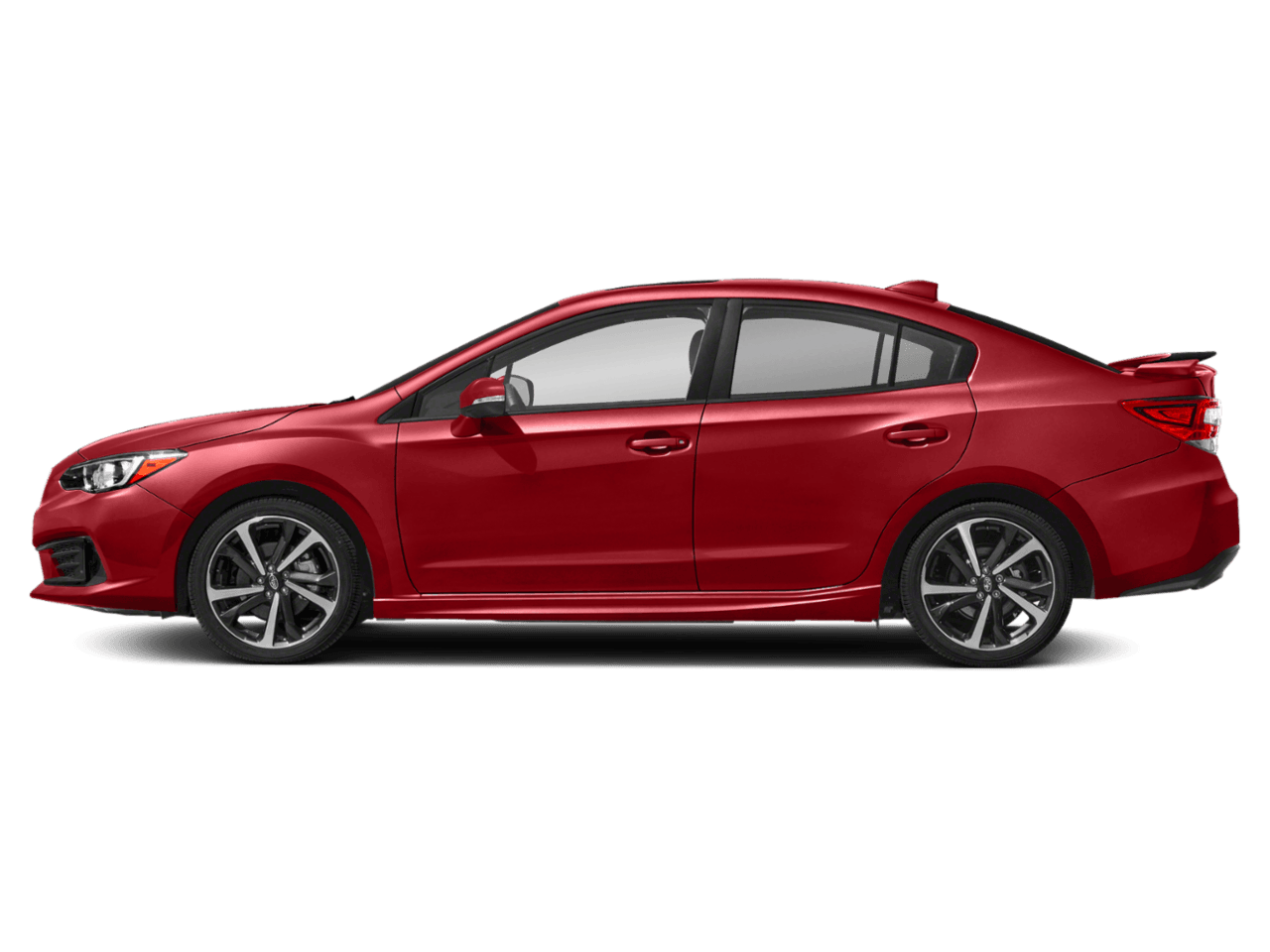 2021 Subaru Impreza Sport - Profile, facing to the left