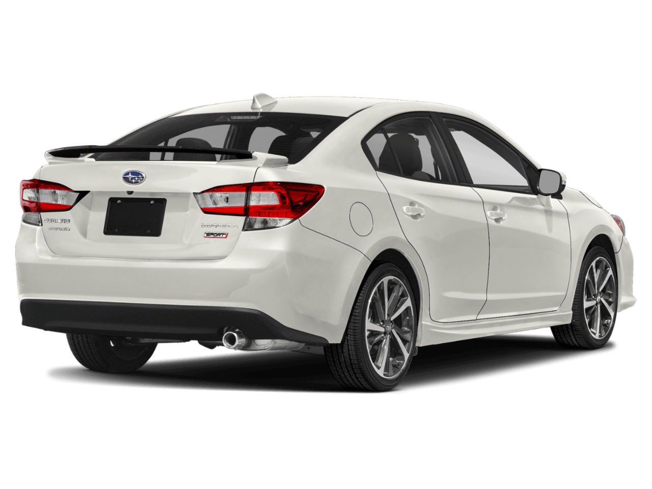 2021 Subaru Impreza Sport - Rear 3/4, facing to the right