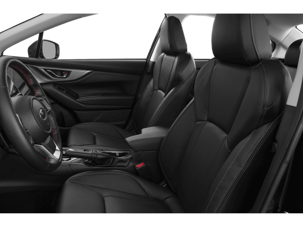 2021 Subaru Impreza Limited - Interior Driver's Side with Door Open, Front Seat Feature