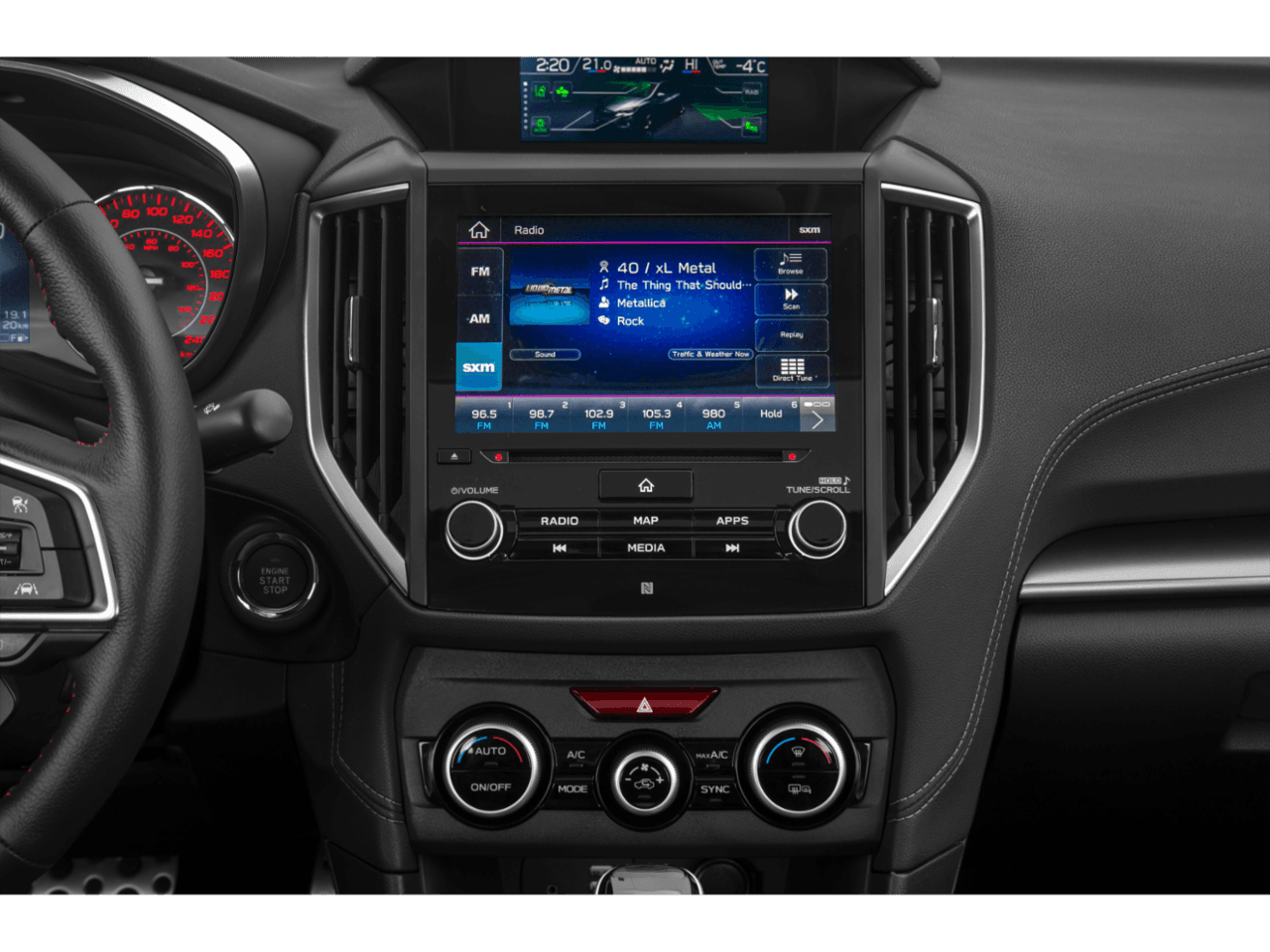 2021 Subaru Impreza Limited - Interior Stereo System