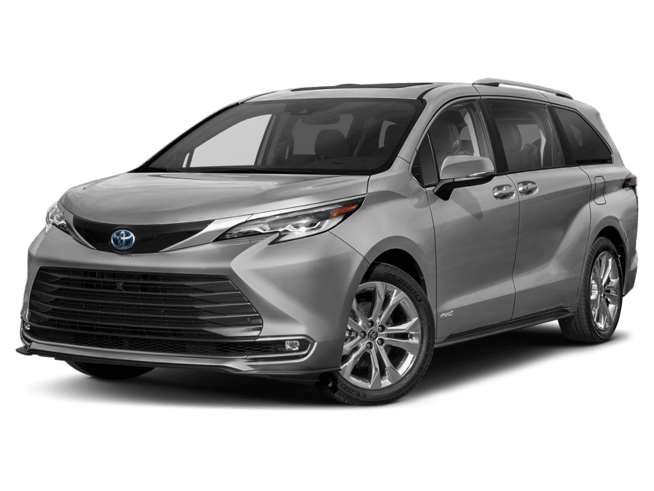2021 Toyota Sienna Platinum - Front 3/4, facing to the left