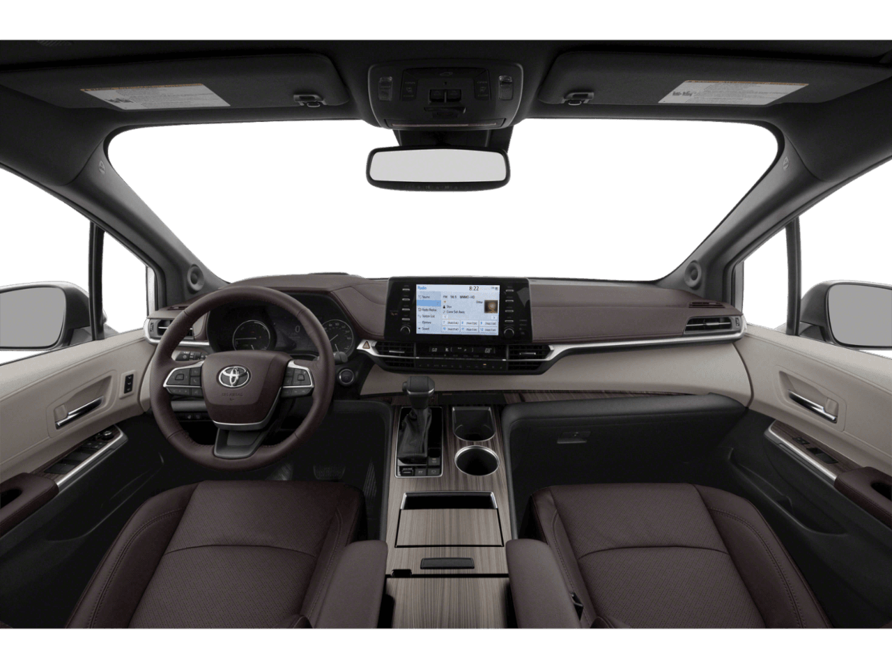2021 Toyota Sienna Platinum - Interior Full Dash Basic