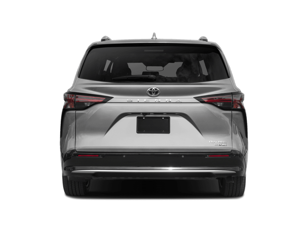 2021 Toyota Sienna Platinum - Rear (full)