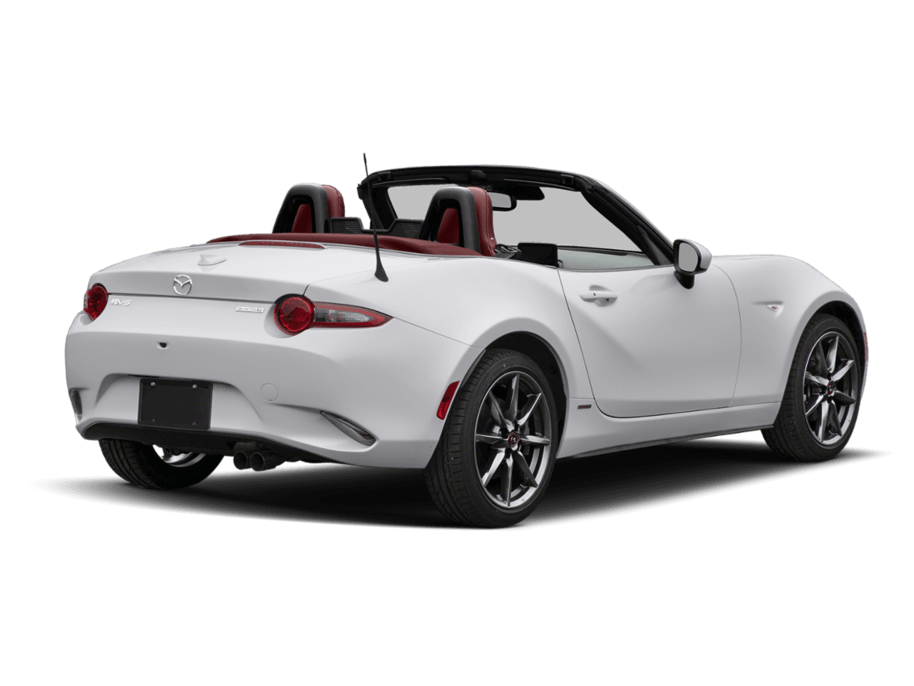 2020 Mazda MX-5 Miata 100th Anniversary - Rear 3/4, facing to the right