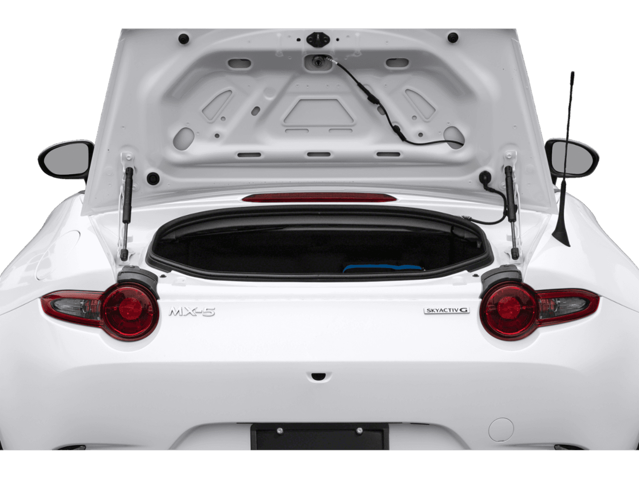 2020 Mazda MX-5 Miata 100th Anniversary - Interior Trunk with Hatch Open Feature