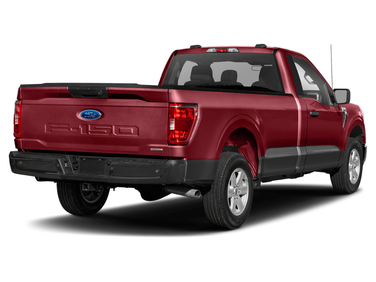 2021 Ford F-150 XLT - Rear 3/4, facing to the right