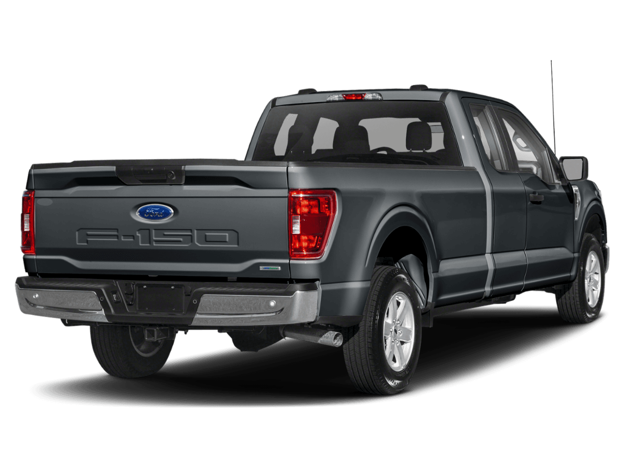 2021 Ford F-150 XLT - Rear 3/4, facing to the right