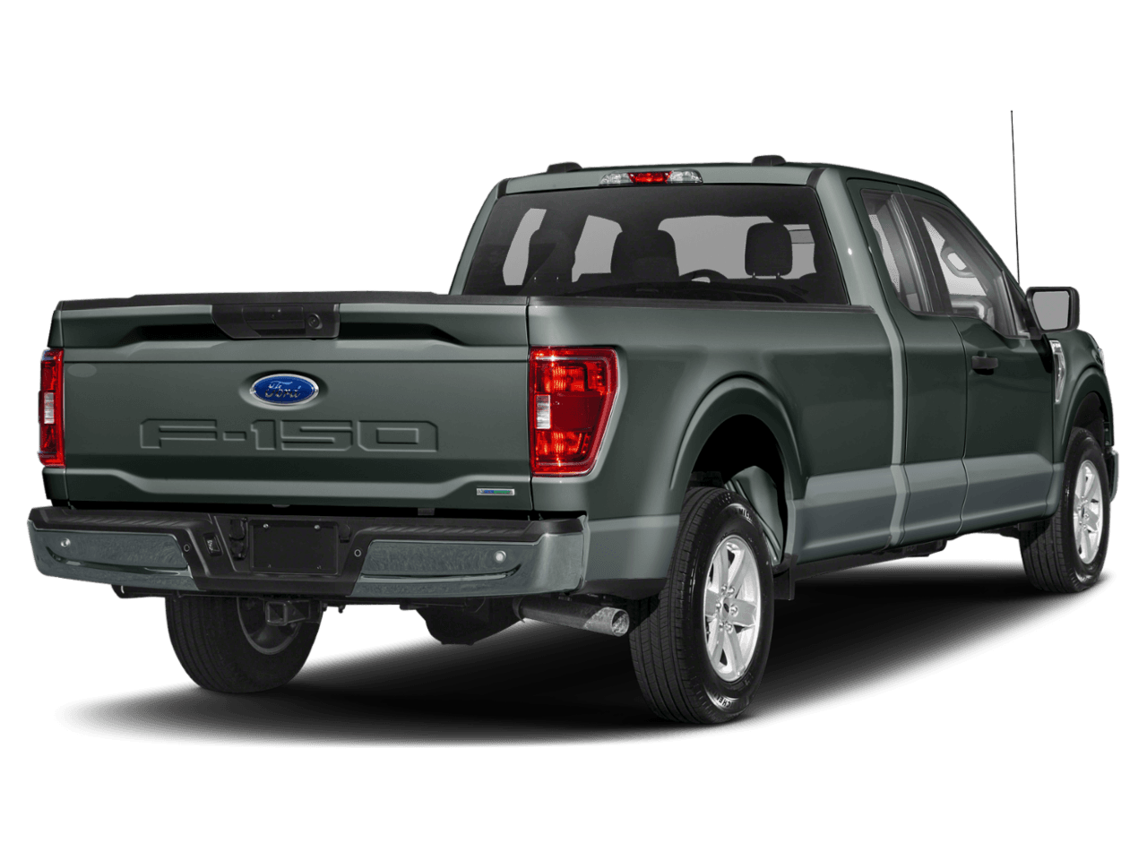 2021 Ford F-150 XLT - Rear 3/4, facing to the right