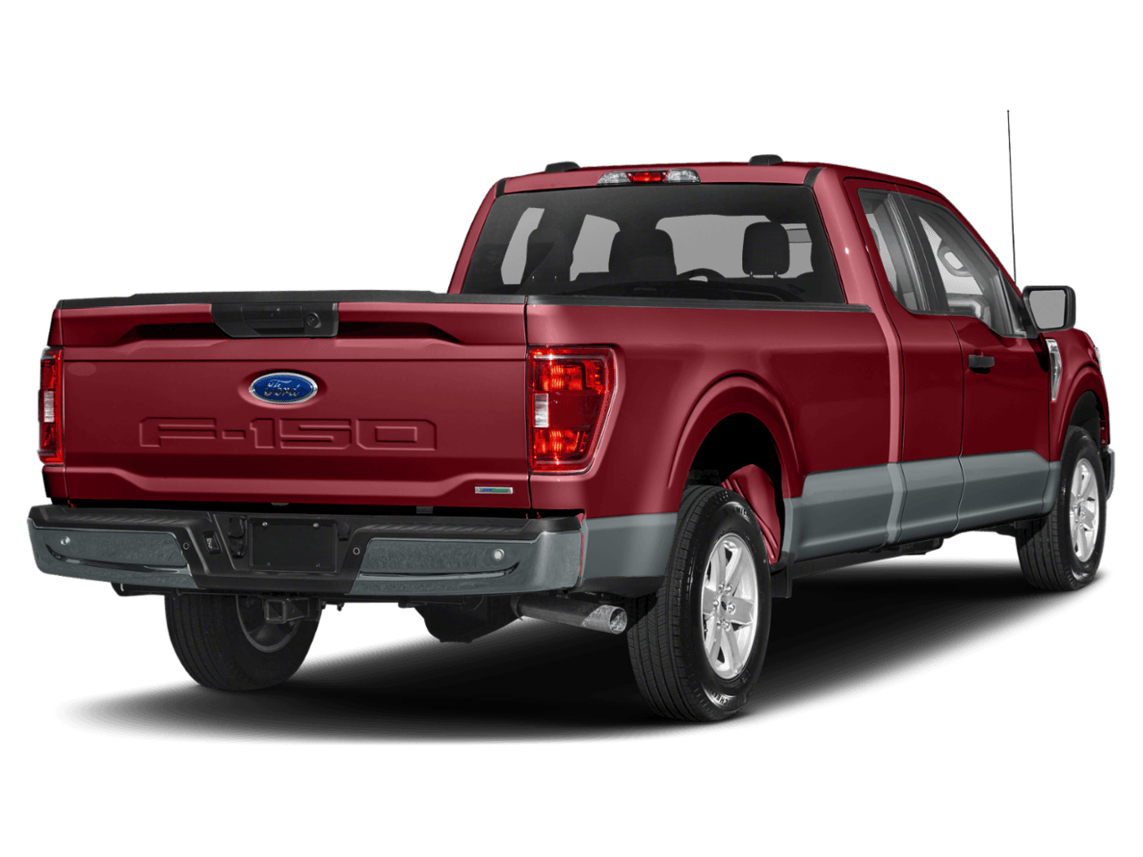2021 Ford F-150 XLT - Rear 3/4, facing to the right