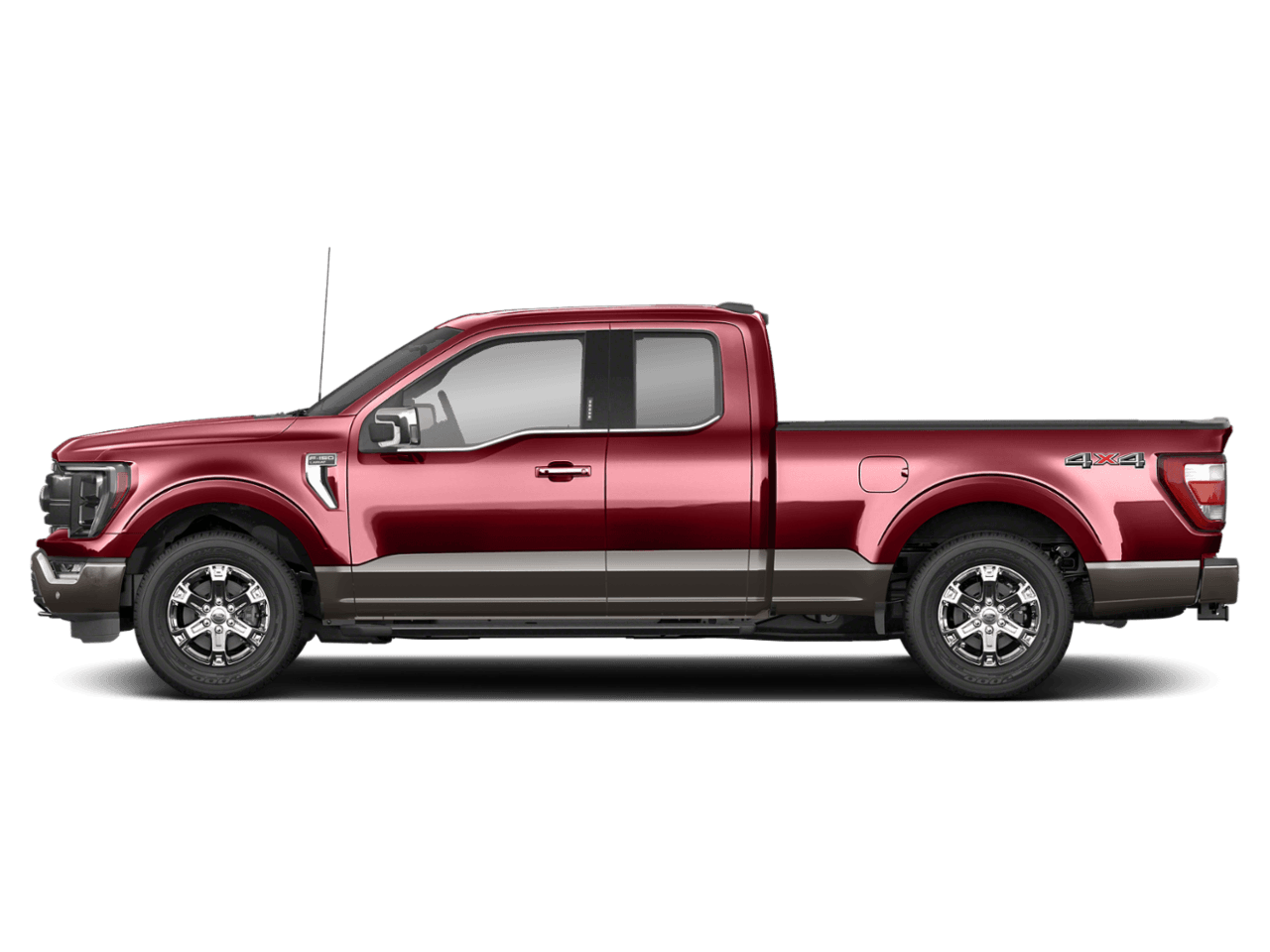 2021 Ford F-150 LARIAT - Profile, facing to the left