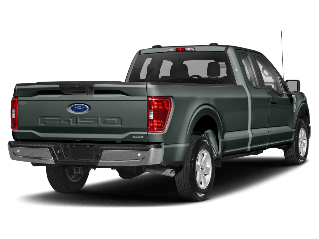 2021 Ford F-150 XLT - Rear 3/4, facing to the right