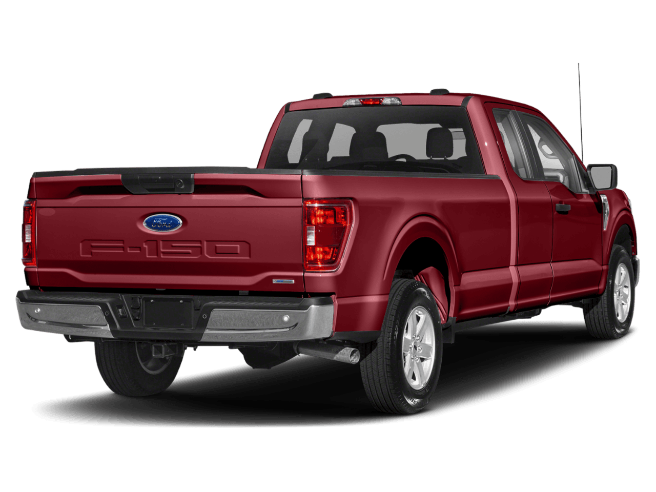 2021 Ford F-150 XLT - Rear 3/4, facing to the right