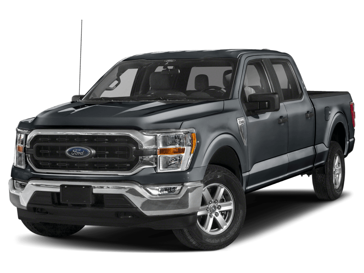 2021 Ford F-150 XLT - Front 3/4, facing to the left