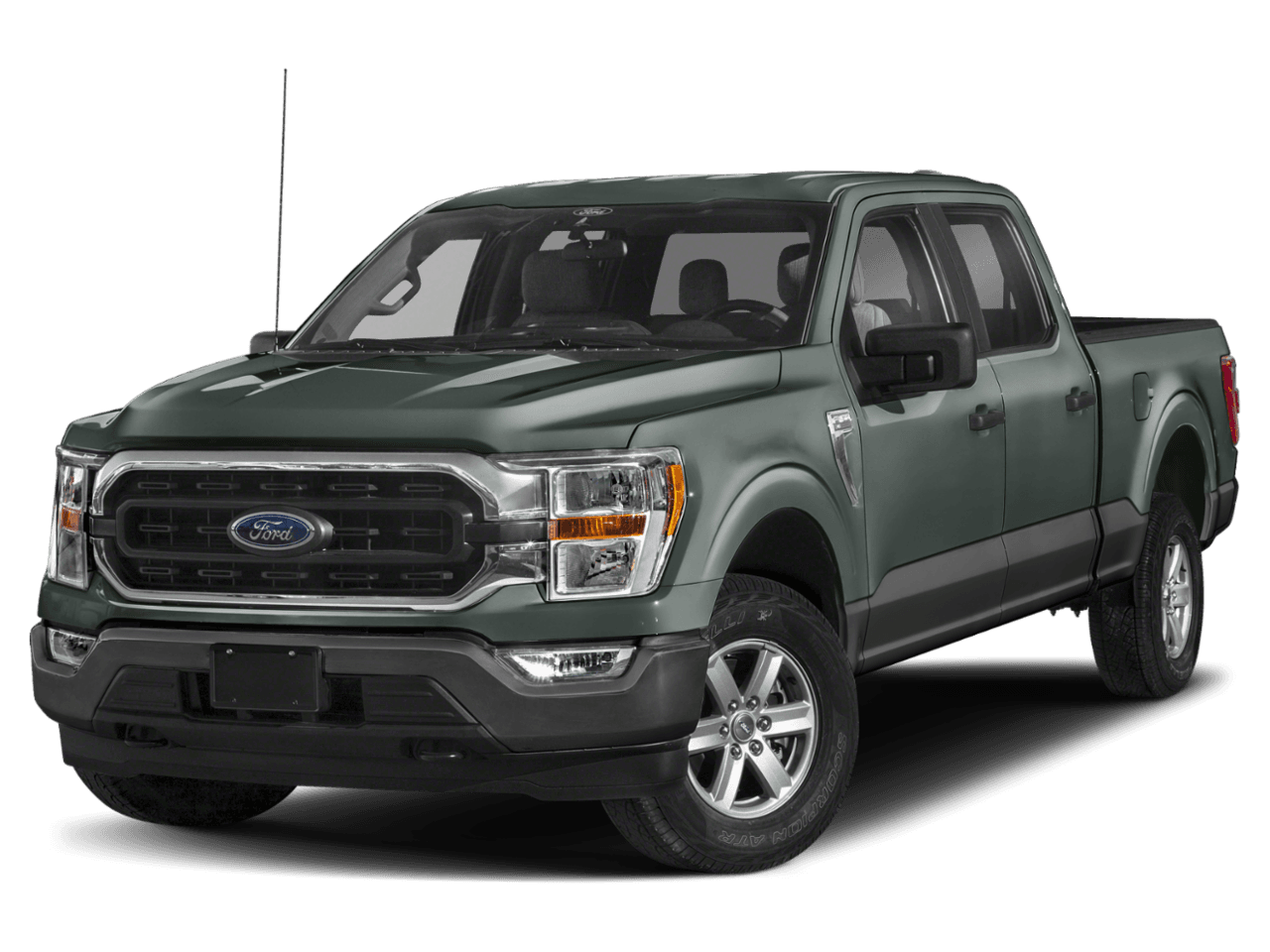 2021 Ford F-150 XLT - Front 3/4, facing to the left
