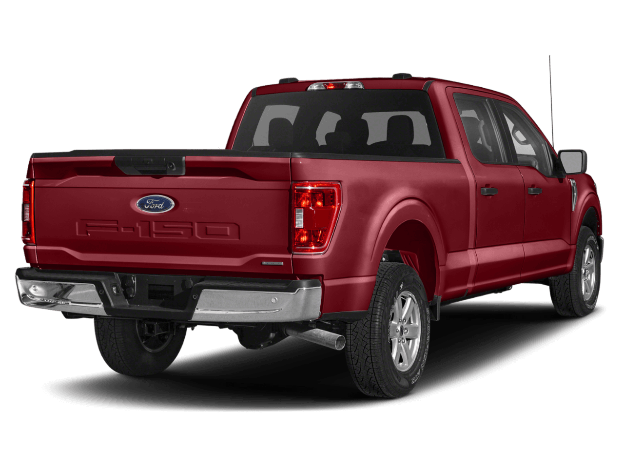 2021 Ford F-150 XLT - Rear 3/4, facing to the right