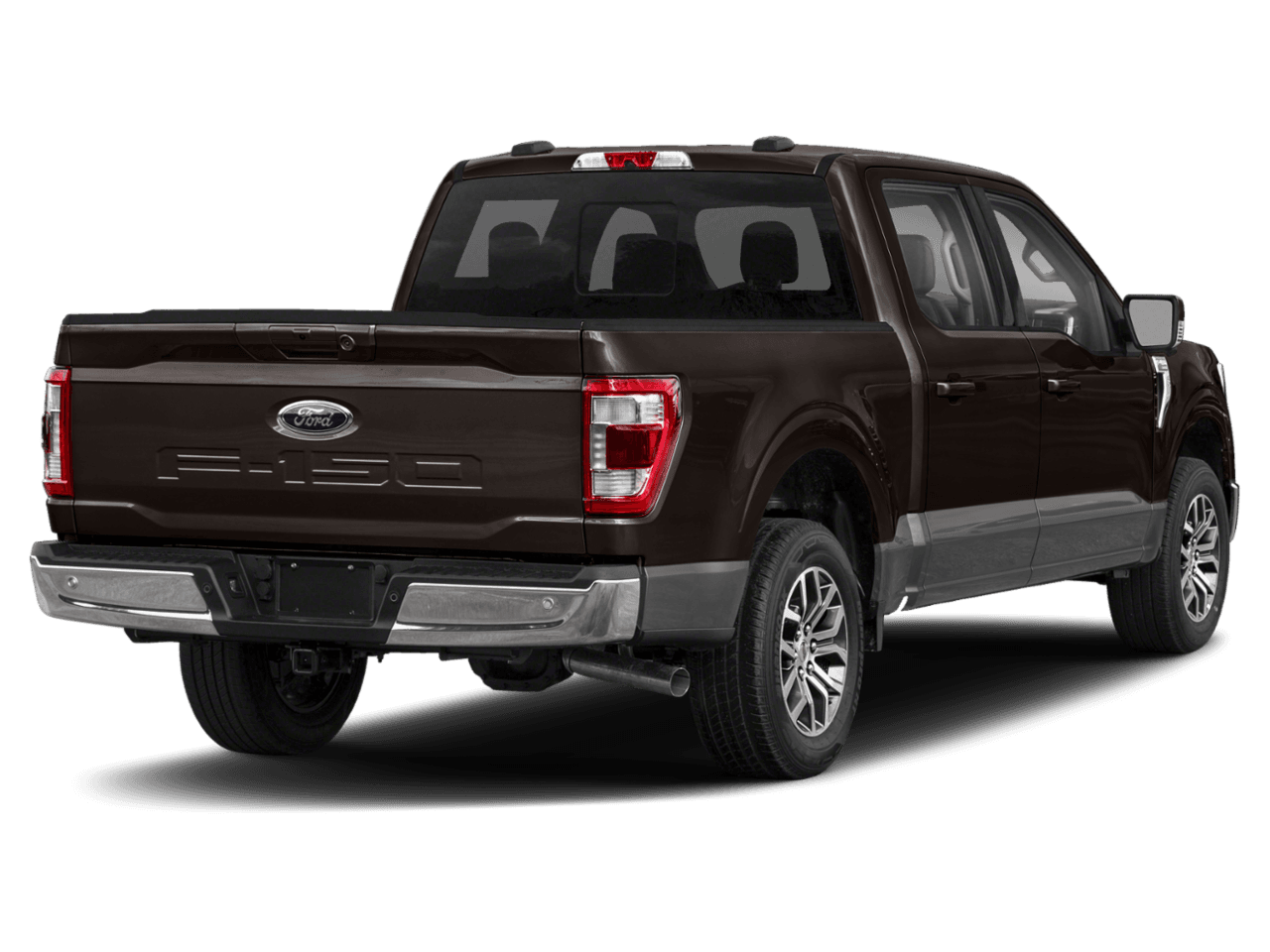 2021 Ford F-150 LARIAT - Rear 3/4, facing to the right