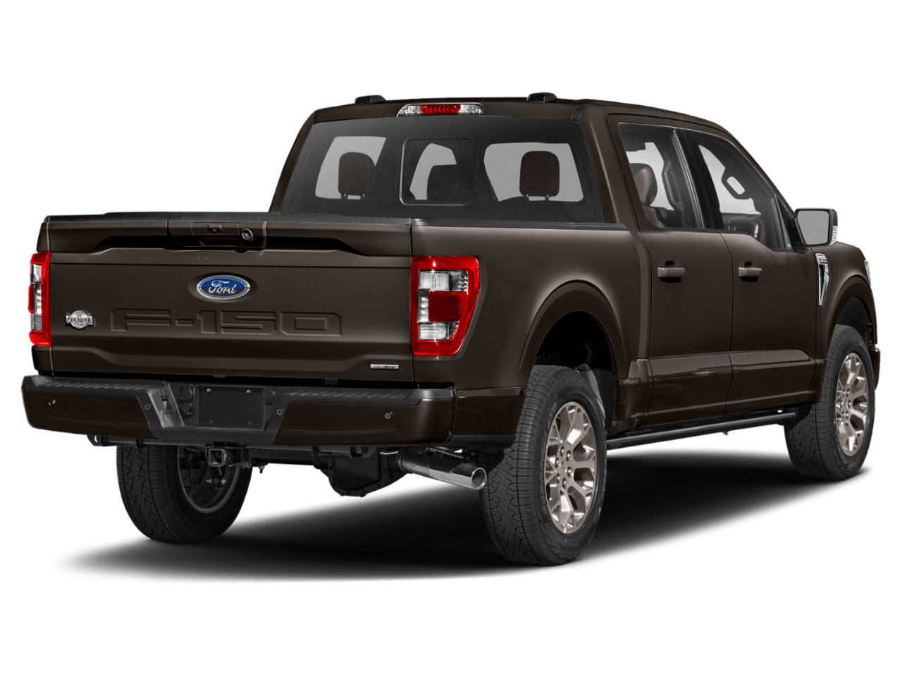 2021 Ford F-150 King - Rear 3/4, facing to the right