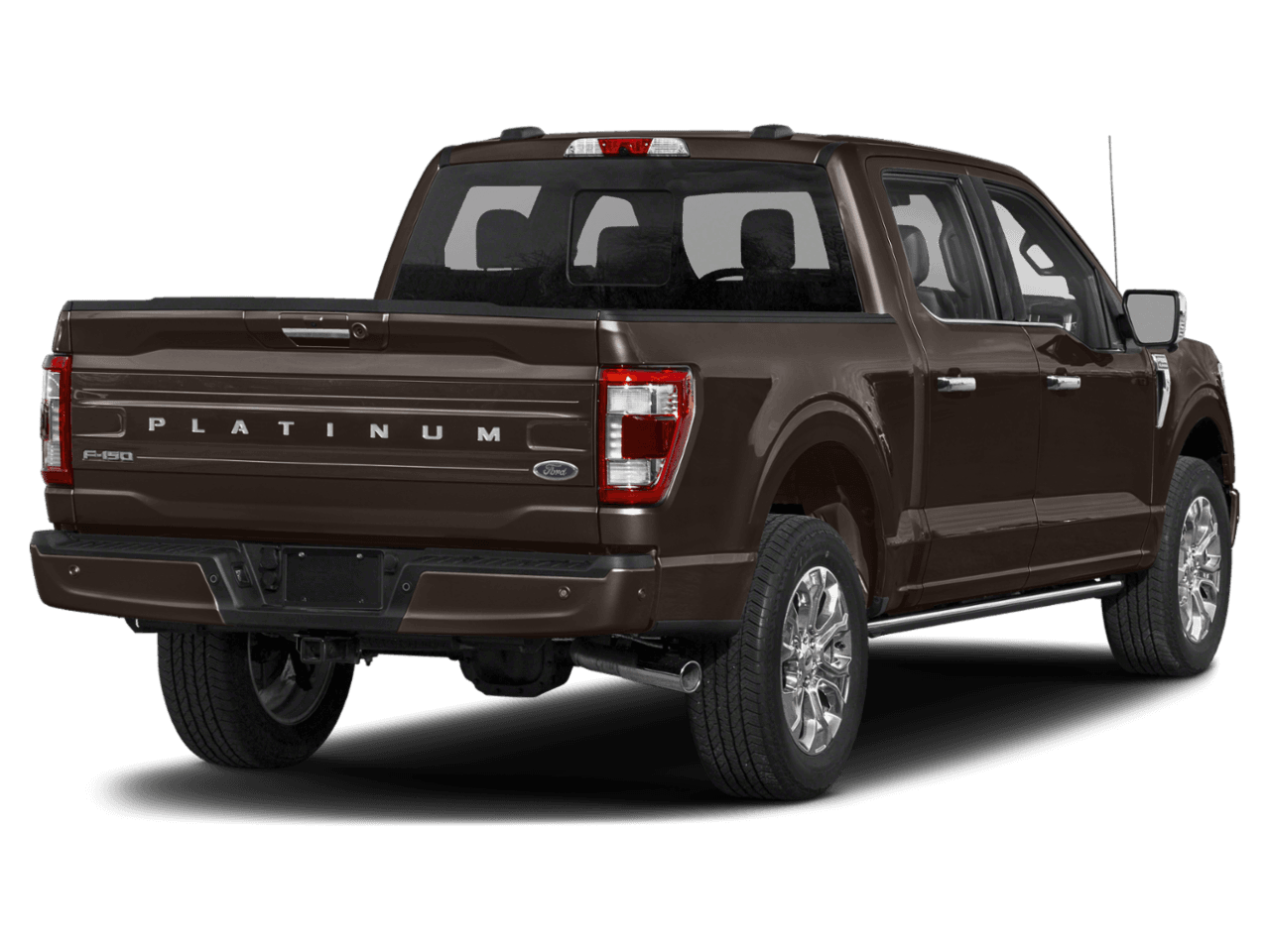 2021 Ford F-150 Platinum - Rear 3/4, facing to the right