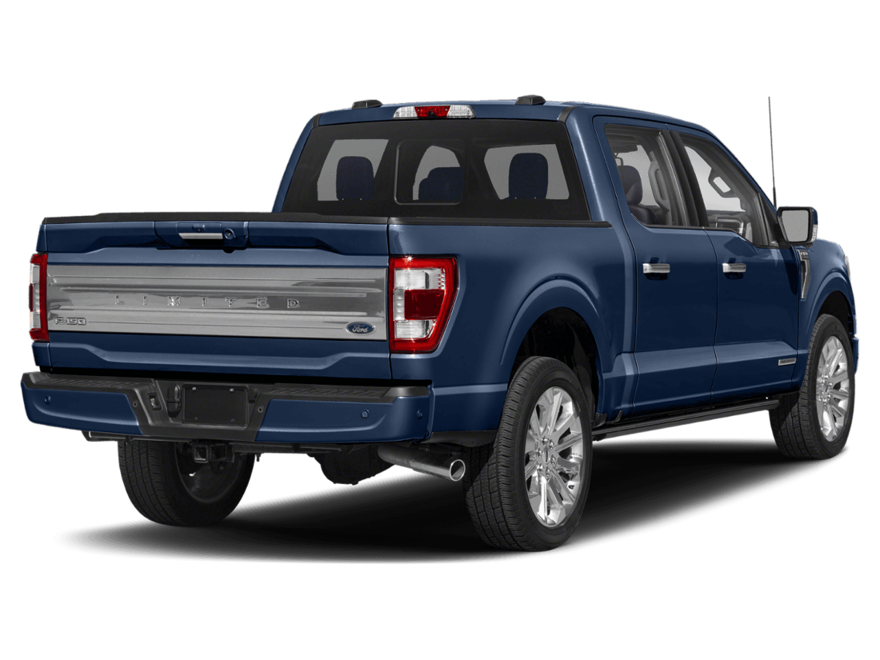 2021 Ford F-150 Limited - Rear 3/4, facing to the right