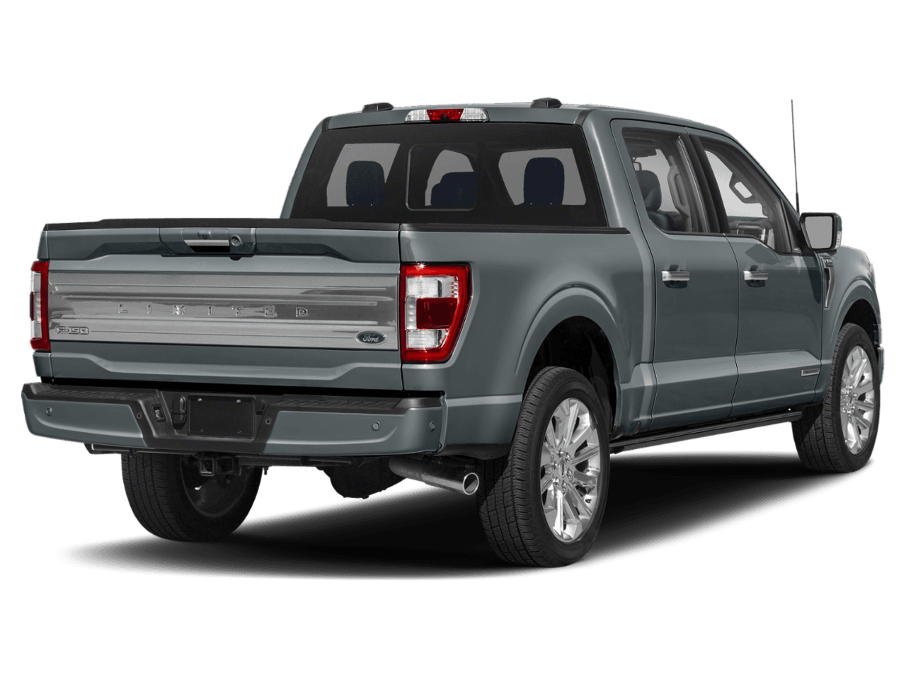 2021 Ford F-150 Limited - Rear 3/4, facing to the right