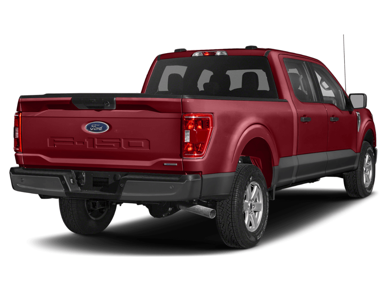 2021 Ford F-150 XLT - Rear 3/4, facing to the right